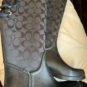 Coach Rain Boots